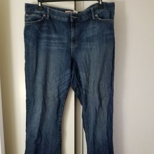 GAP jeans size 18 curvy flare